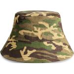 Pánské Bucket klobouky v zelené barvě v army stylu ve velikosti Onesize 