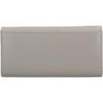 Dámské Luxusní peněženky Lagen ve světle šedivé barvě z kůže 