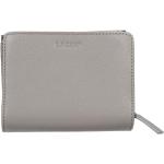 Dámské Kožené peněženky Lagen v šedé barvě v elegantním stylu z kůže 