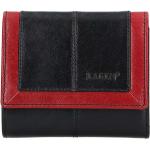 Lagen Dámská peněženka kožená BLC/4391 Černá/červená