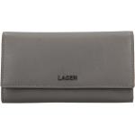 Dámské Kožené peněženky Lagen v tmavě šedivé barvě z kůže 