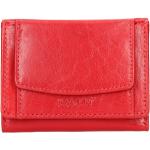 Dámské Kožené peněženky Lagen v červené barvě z kůže 
