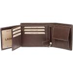 Pánské Kožené peněženky Lagen ve světle hnědé barvě v elegantním stylu z kůže 