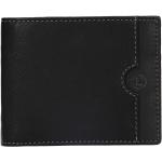 Pánské Kožené peněženky Lagen v černé barvě v elegantním stylu z kůže 