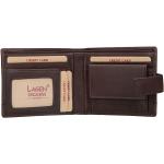 Pánské Luxusní peněženky Lagen v hnědé barvě z kůže 