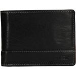 Pánské Kožené peněženky Lagen v černé barvě z kůže s blokováním RFID 
