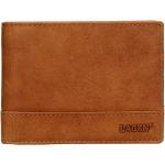 Pánské Kožené peněženky Lagen v hnědé barvě v elegantním stylu z kůže s blokováním RFID 
