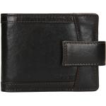Pánské Luxusní peněženky Lagen v tmavě hnědé barvě z kůže 