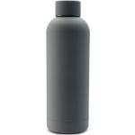 Pánské Láhve na pití Trendhim v šedé barvě z nerezové oceli o objemu 500 ml 