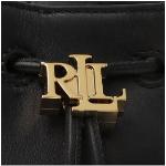Dámské Designer Luxusní kabelky Ralph Lauren Ralph v černé barvě z kůže 