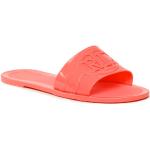 Dámské Designer Gumové pantofle Ralph Lauren Ralph v korálově červené barvě ve velikosti 38 ve slevě na léto 