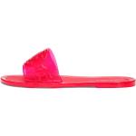 Dámské Designer Gumové pantofle Ralph Lauren Ralph v růžové barvě ve slevě na léto 