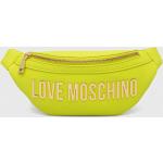 Dámské Designer Ledvinky Moschino Love Moschino v zelené barvě z polyuretanu 