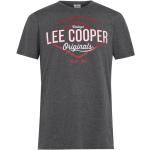 Pánská  Trička Lee Cooper v šedé barvě z bavlny ve velikosti S 