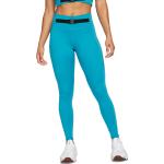Dámské Fitness kalhoty Nike Dri-Fit v modré barvě ve velikosti M ve slevě 