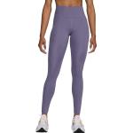 Dámské Běžecké kalhoty Nike Epic ve fialové barvě z polyesteru ve velikosti M s vysokým pasem ve slevě 