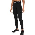 Dámské Fitness kalhoty Nike Pro Prodyšné v černé barvě z polyesteru ve velikosti XXL s vysokým pasem plus size 