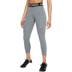 Dámské Běžecké kalhoty Nike Pro v šedé barvě ve velikosti M ve slevě 