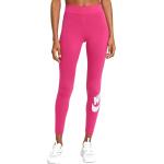 Dámské Legíny Nike Sportswear v růžové barvě ve velikosti XS s vysokým pasem ve slevě 