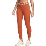 Pánské Fitness kalhoty Nike v oranžové barvě v elegantním stylu 