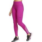 Dámské Fitness kalhoty Puma ve fialové barvě z polyesteru ve velikosti XS s vysokým pasem ve slevě 