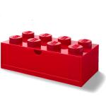 Dózy Lego v červené barvě stohovatelné 