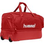 Pánské Tašky na kolečkách Hummel v červené barvě s mnoha kapsami 