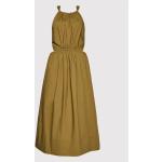 Dámské Letní šaty Sisley v hnědé barvě ve velikosti XL ve slevě 