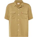Pánské Košile LEVI´S v béžové barvě v lakovaném stylu ve velikosti XL s kent límcem udržitelná móda 