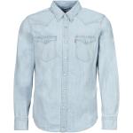 Pánské Košile LEVI´S Barstow v modré barvě v kovbojském stylu ve velikosti L 