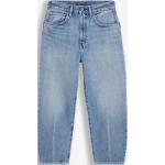 Dámské Boyfriend jeans LEVI´S v modré barvě z bavlny ve velikosti 8 XL ve slevě 