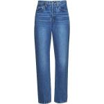 Dámské Straight Fit džíny LEVI´S 501 v modré barvě ve velikosti 8 XL šířka 30 ve slevě 