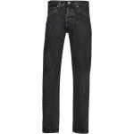 Pánské Straight Fit džíny LEVI´S 501 v černé barvě ve velikosti 10 XL šířka 33 