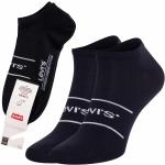 Dámské BIO Kotníkové ponožky LEVI´S v šedé barvě ve velikosti 46 ve slevě 