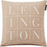 Povlaky na polštář Lexington Clothing v béžové barvě v contemporary stylu z látky ve velikosti 50x50 