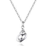 Linda's Jewelry Stříbrný náhrdelník Lastura Štěstí Ag 925/1000 INH126