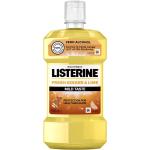 Pánské Přírodní Ústní voda Listerine o objemu 500 ml proti zubním kazům na zánět dásní s přísadou zázvor 