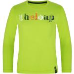 Dětská trička s potiskem Loap v zelené barvě z bavlny ve slevě 