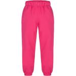 Dětské sportovní kalhoty Loap v růžové barvě z bavlny ve slevě 