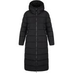 Dámské Zimní bundy s kapucí Loap Nepromokavé v černé barvě v elegantním stylu z polyesteru ve velikosti L ve slevě 