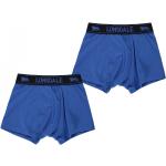 Lonsdale 2 Pack Trunk Shorts Junior Boys Blue 11-12 let