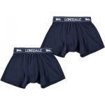 Lonsdale 2 Pack Trunk Shorts Junior Boys Navy 11-12 let