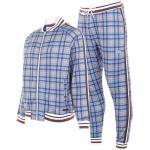 Lonsdale Tracksuit Mens Navy Check XL