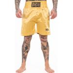 Pánské Boxerské trenýrky v hořčicové barvě v lakovaném stylu z polyesteru ve velikosti 3 XL plus size 
