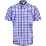 Pánské Košile s krátkým rukávem Lonsdale ve světle modré barvě ve velikosti S s krátkým rukávem 