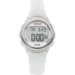 Dámské Náramkové hodinky LORUS v bílé barvě s digitálním displejem 