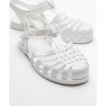 Dámské Sandály na podpatku v bílé barvě ve velikosti 39 protiskluzové ve slevě na léto 