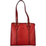 Luxusní dámská kožená kabelka Katana Lana, červená