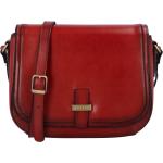 Luxusní dámská kožená kabelka Katana Louis, červená