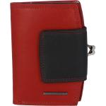 Dámské Luxusní peněženky BELLUGIO v červené barvě z hovězí kůže 